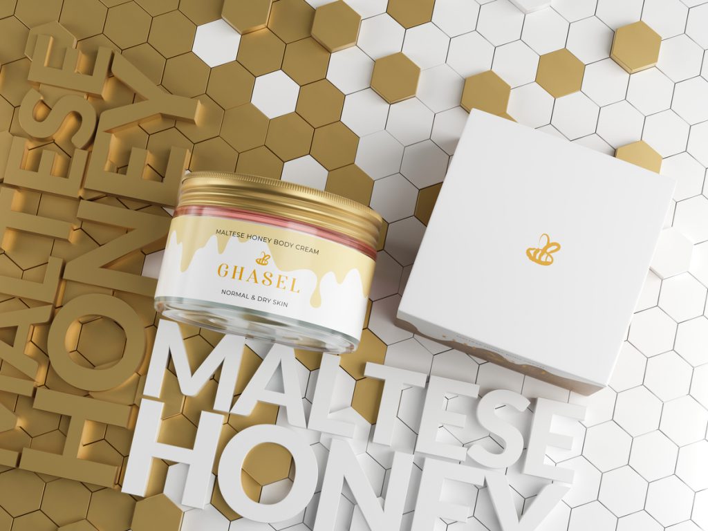 Θρεπτική και φυσική Ghasel Maltese Honey Body Cream